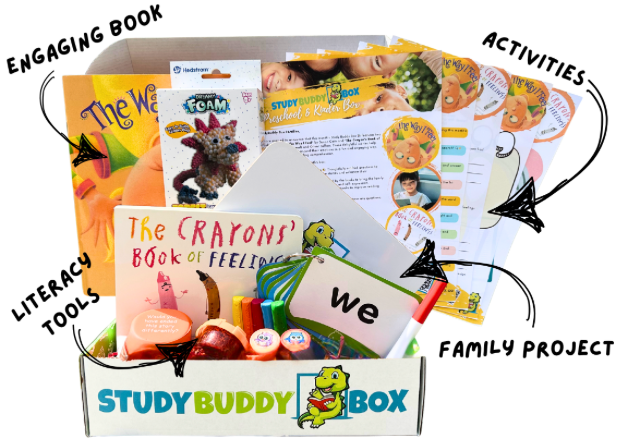 Preschool-Kindergarten & 3rd-5th Grade Box (3-Months)